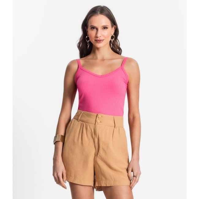 Blusa de Alça Feminina Select Rosa