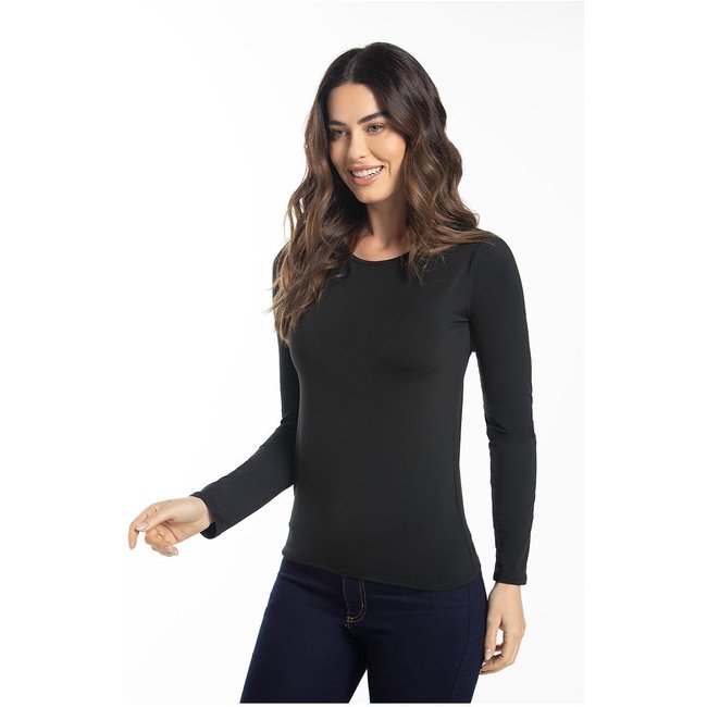 Blusa Térmica Thermo Dry Slim Peluciada Feminina Avulsa