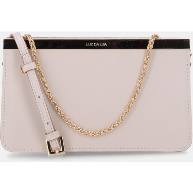 Bolsa Pequena Couro Luz da Lua - 2000478 Luz Da Lua Off-white