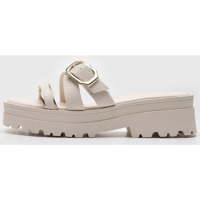 Sandália Ramarim Recorde Matalizado Off-White