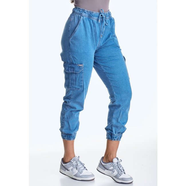 Calça Jeans HNO Jeans Mon Jogger Azul