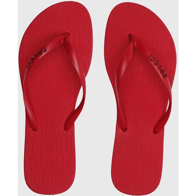 Chinelo Colcci Logo Pink