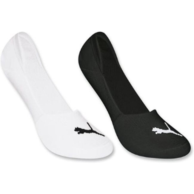 Kit de 2 pares de meias invisível feminina Puma