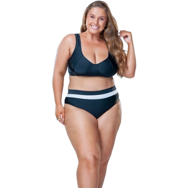 Sutiã Plus Size Mini Blusa, Preto - Preto