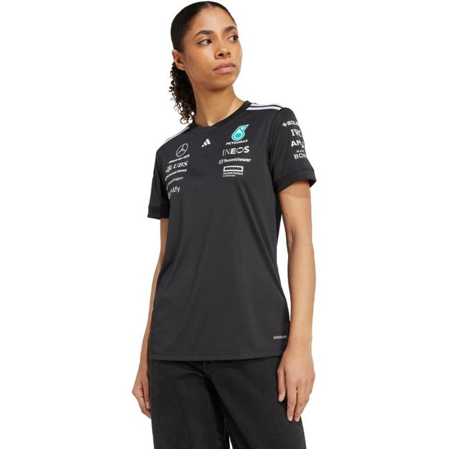 Camisa Mercedes - AMG Petronas Formula One Team Black Driver adidas Performance Preto