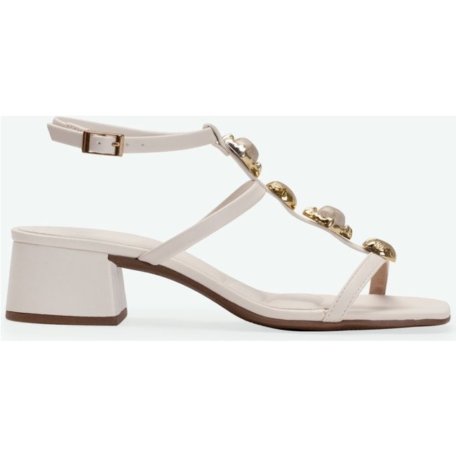 Sandália Nancy Off White Suzana Santos