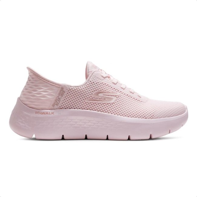 Tênis Skechers Go Walk Flex Grand Entry Slip-in Feminino Rosa