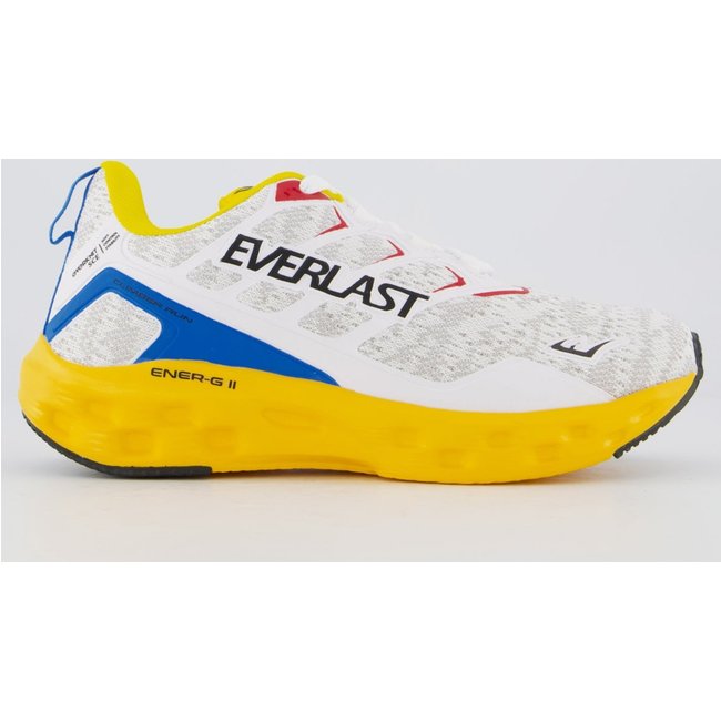 Tênis Everlast Climber Run Feminino Branco e Amarelo