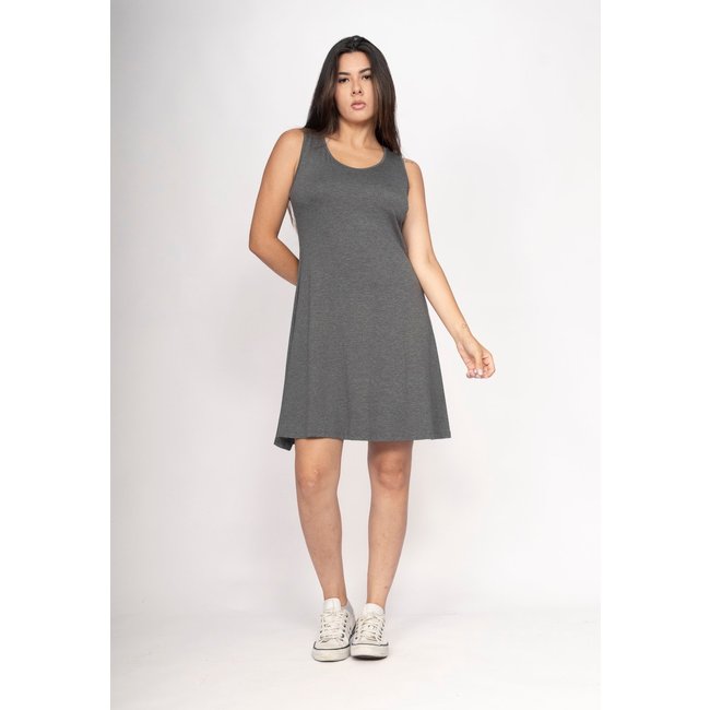 Vestido CabanaFree Anahí Curto Regata Mescla