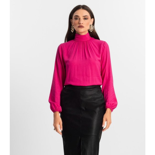 Blusa Viscose Manga Longa Endless Rosa