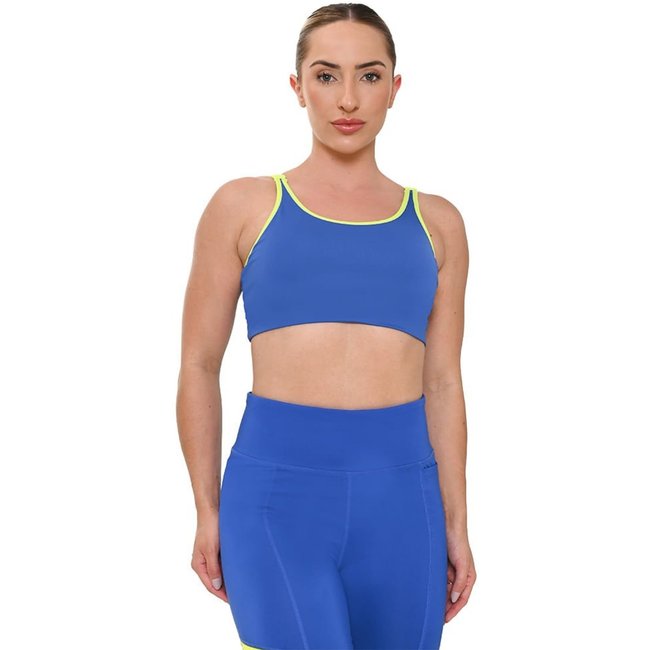 Top Baixo Impacto Olympikus Feminina G Azul