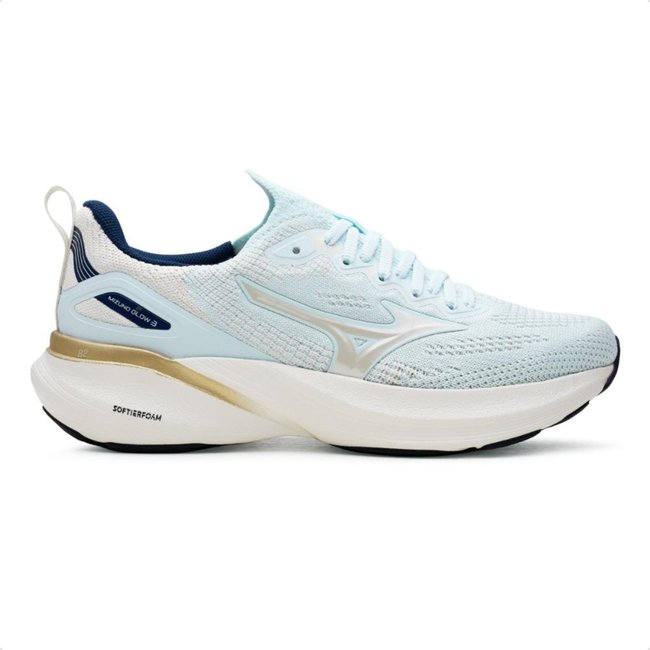 Tenis Mizuno Glow 3 Feminino Azul