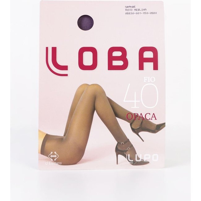 Meia - Calça Fio 40 Lupo Feminina ROXO