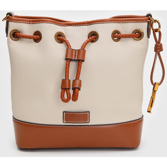 Bolsa Feminina Santa Lolla Bucket Bege
