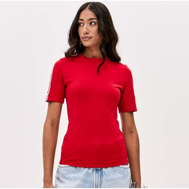 Blusa Cropped Easy Lança Perfume Slve Pr26 Vermelho Feminino