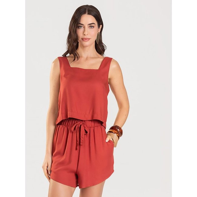 Shorts Feminino Dianna Vermelho