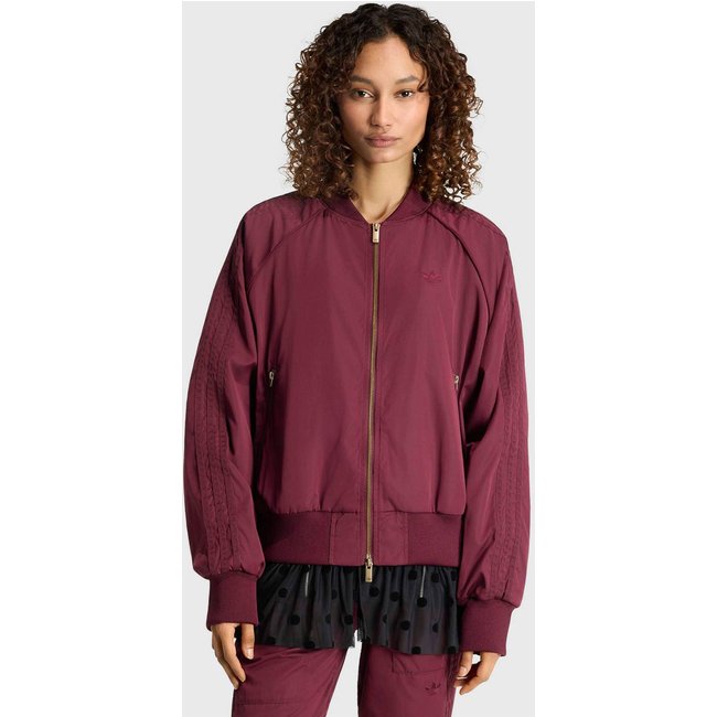 Jaqueta Bomber Feminina adidas Originals Vinho