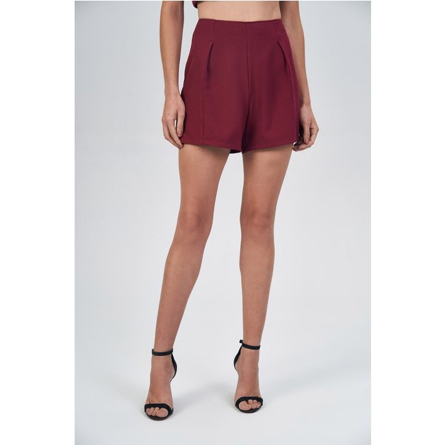 Short Fashion Com Pregas Feminino Acostamento