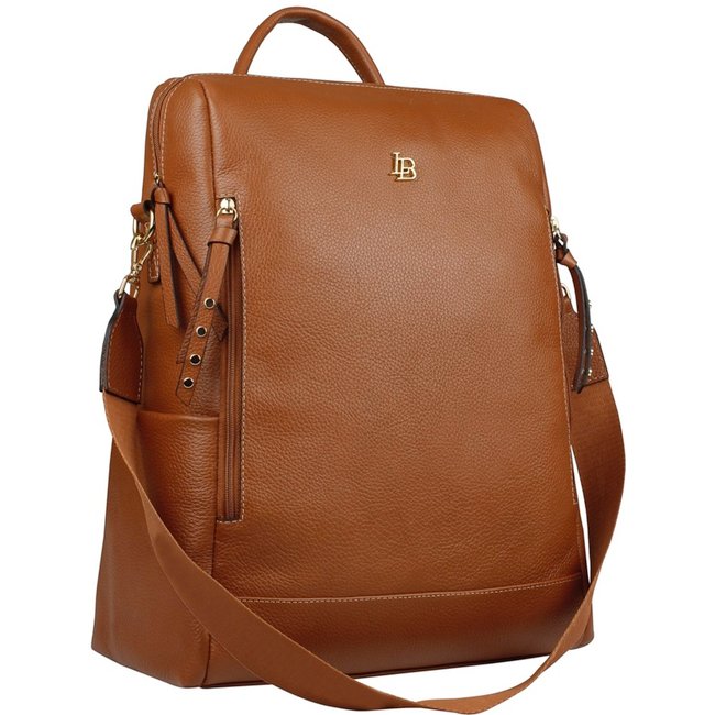 Mochila Grande Linea Bella 5590 Caramelo