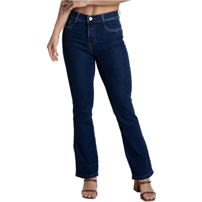 Calça Jeans Sawary Boot Cut Petit - 281935 - Azul - Sawary