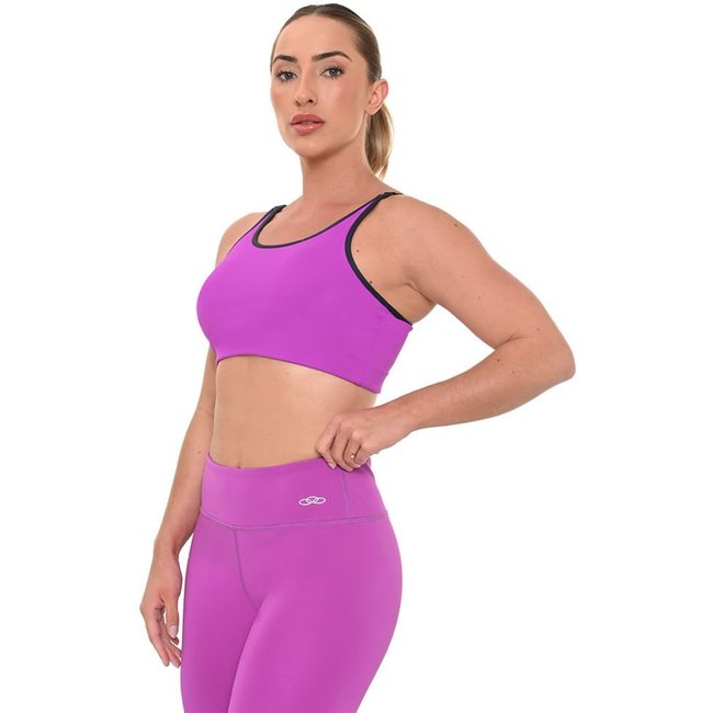 Top Baixo Impacto Olympikus Feminina M Roxo