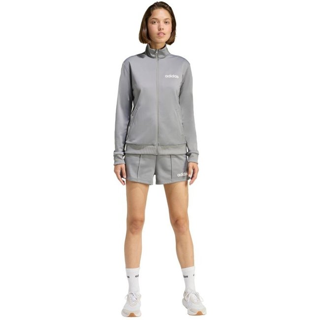 Conjunto Shorts Essentials Linear adidas Sportswear Cinza