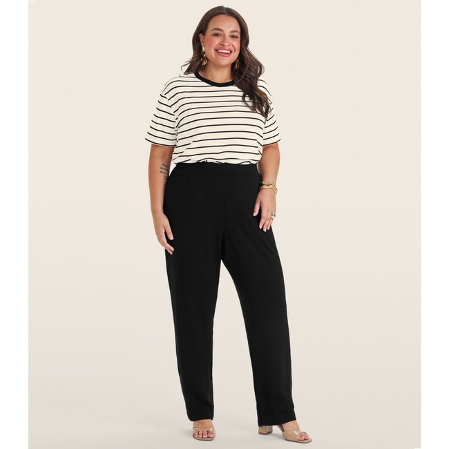 Blusa Feminina Plus Size Gola Redonda Secret Glam Bege