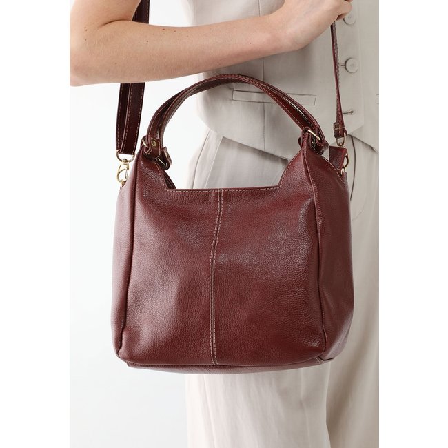 Bolsa SN Couros Áustria Vermelho