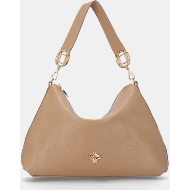 Bolsa Hobo Grande - 2000550 Luz Da Lua Bege