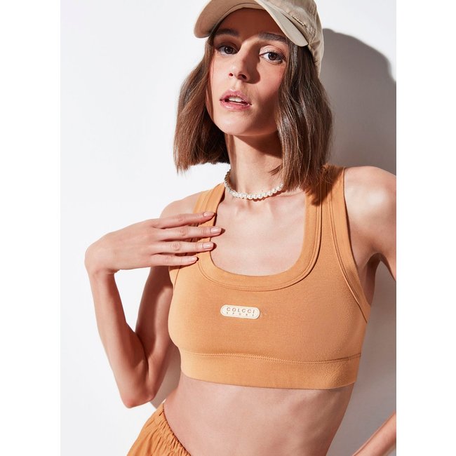 Top Comfort Com Logo Colcci Sport Bege