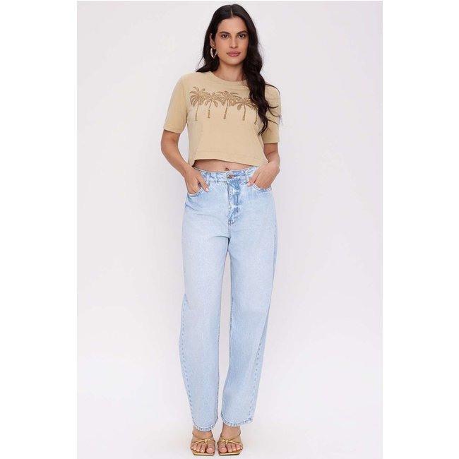 MOM 27 CHIC SUPER JEANS BLUE STONE Gatabakana