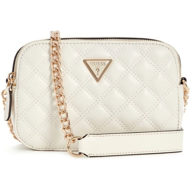 Bolsa Guess Giully Ii Camera Bag Off White