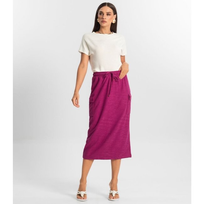 Saia Feminina Midi Endless Roxo