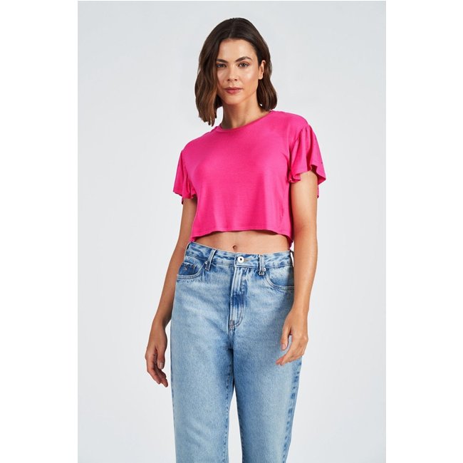 Blusa Detalhe Aplicações Feminina Acostamento