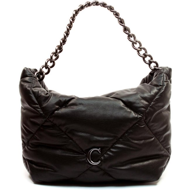Bolsa Willow Couro Preto Cecconello C2930-1