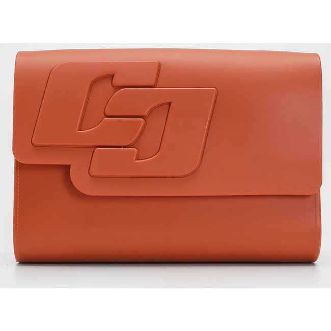 Bolsa Transversal Feminina Colcci Logo Laranja