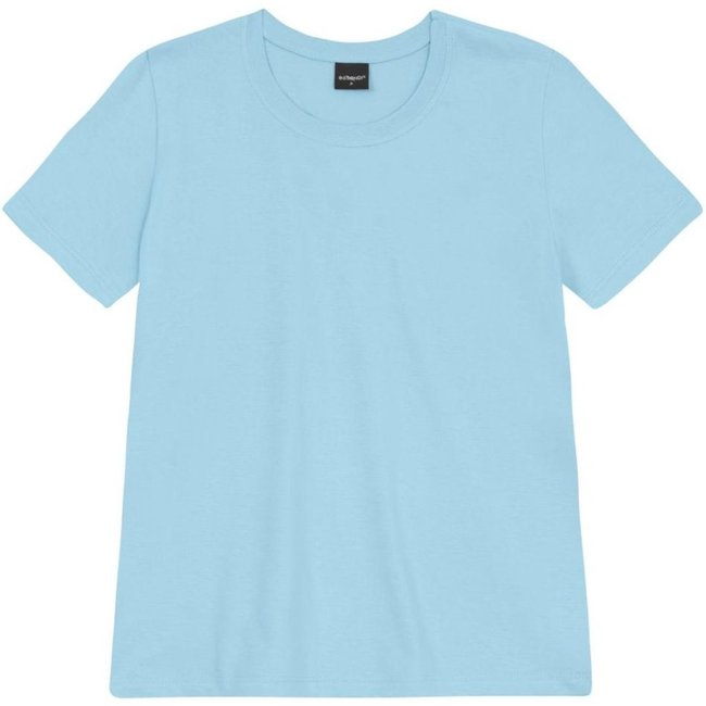 Blusa Feminina Em Malha Essendi Azul Claro Azul