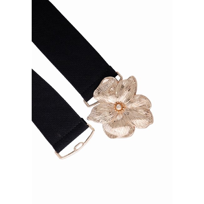 Cinto Cabanafree COM ELASTICO PRETO COM FLOR