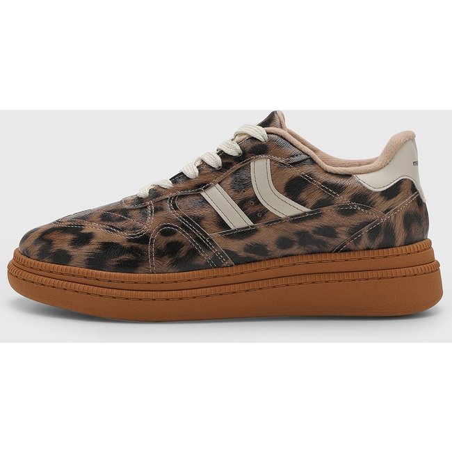 Tênis Feminino Moleca Animal Print Marrom