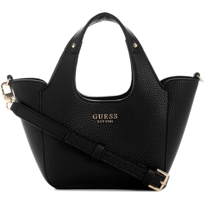 Bolsa Helina Mini Guess Tote Preto
