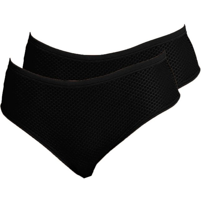 Kit com 2 Calcinhas Biquíni Dilady 203200 Preto