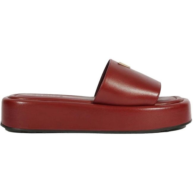 Sandália Schutz Slide Flatform Vermelho