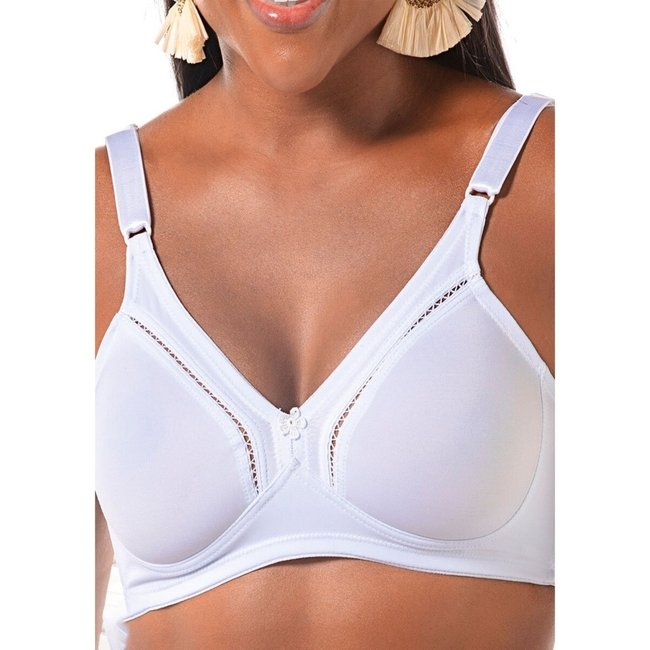 Sutiã Sustentação Gallard Control Demillus 78808/78908 Taça B Branco