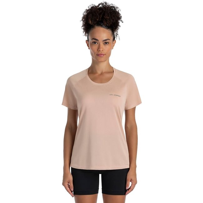 Camiseta Runner Manga Curta 2.0 Feminina G Bege