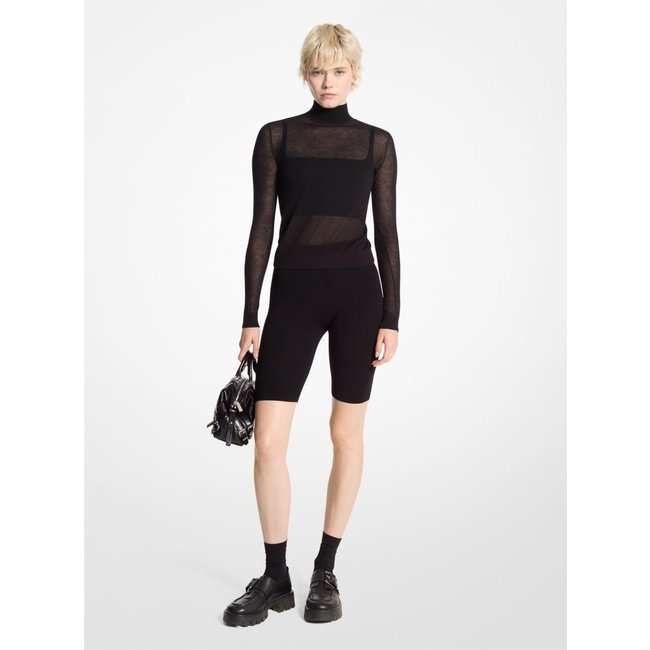 Suéter Transparente De Malha Mf460yaecl001