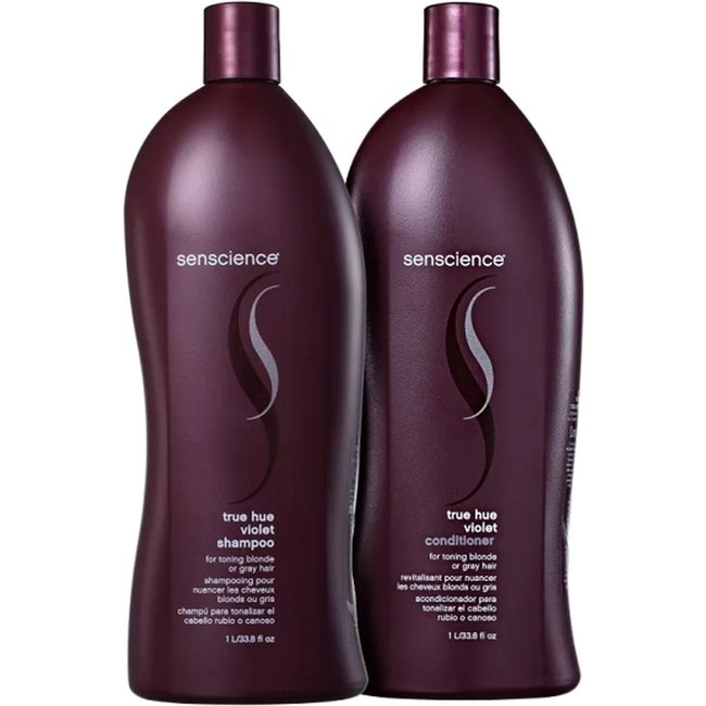 Senscience True Hue Violet Shampoo+Condicionador 1L