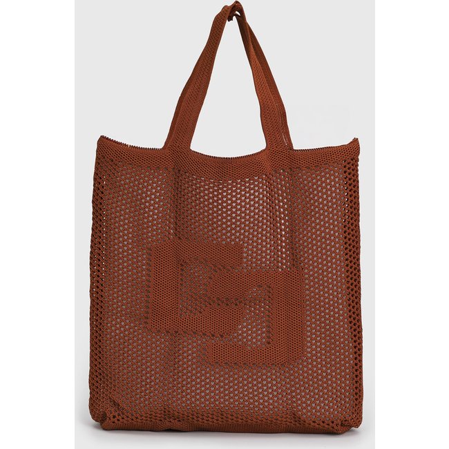 Bolsa Feminina Colcci Trama Vazado Marrom