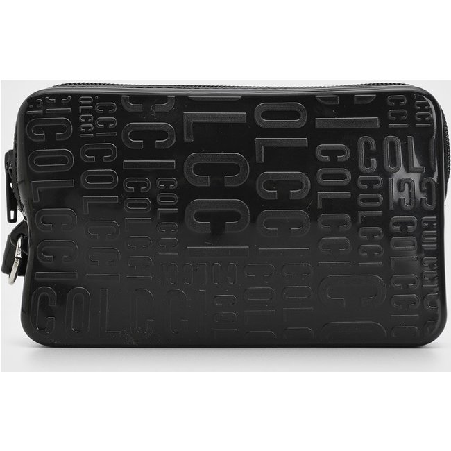 Bolsa Retangular Colcci Monograma Preta