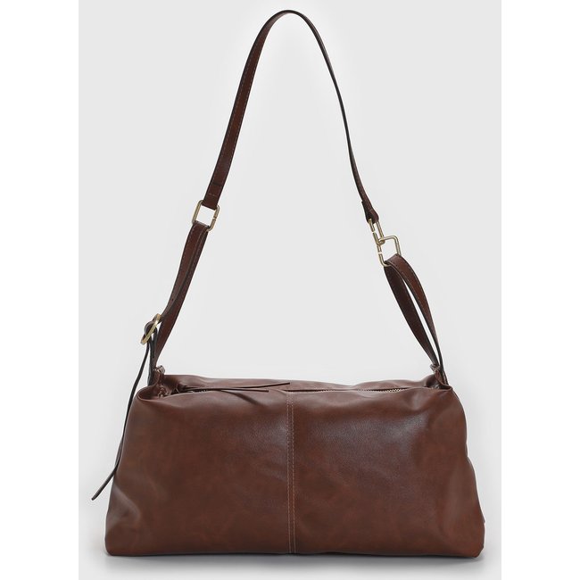 Bolsa Feminina Anacapri Estruturada Marrom
