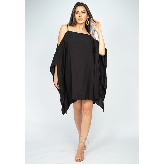 Vestido Kaftan Garaguá Amazonia Vital Preto